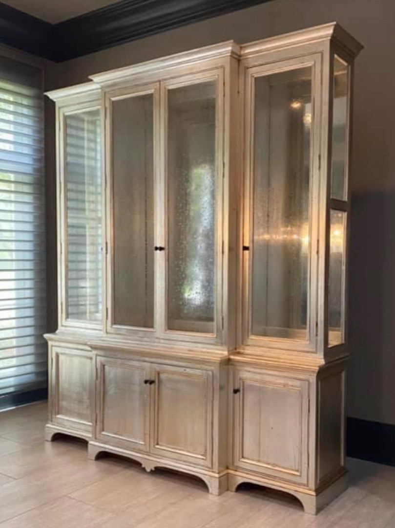 Decorative cabinet finish